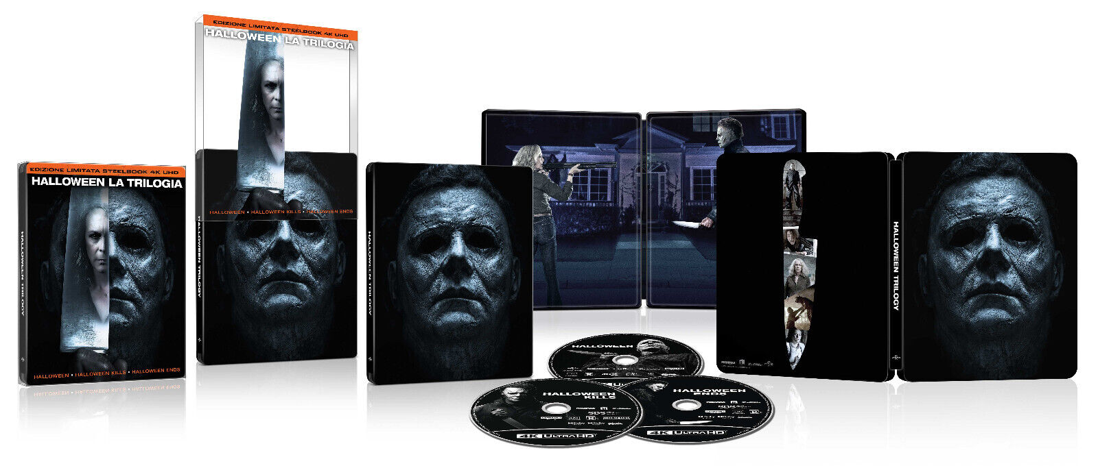 Halloween Trilogy (3 4K Ultra HD - SteelBook)