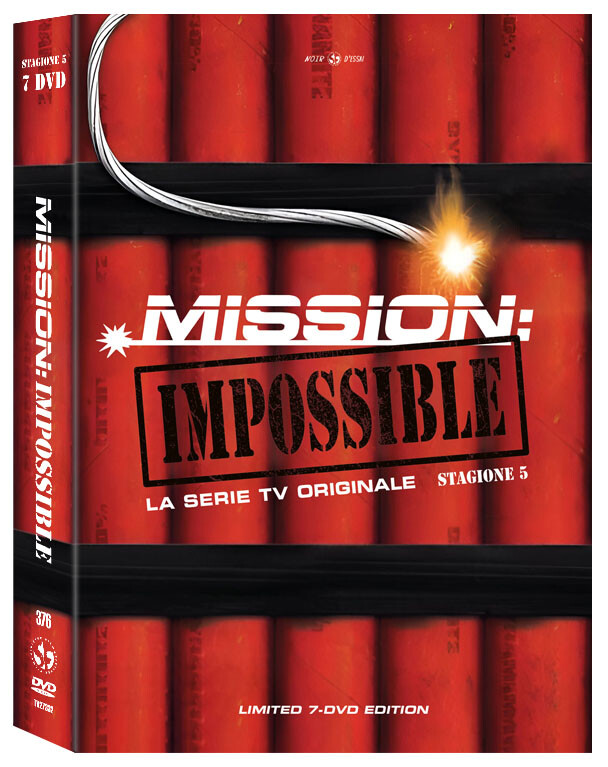 MISSION: IMPOSSIBLE - SERIE TV - STAGIONE 05  7 DVD   L