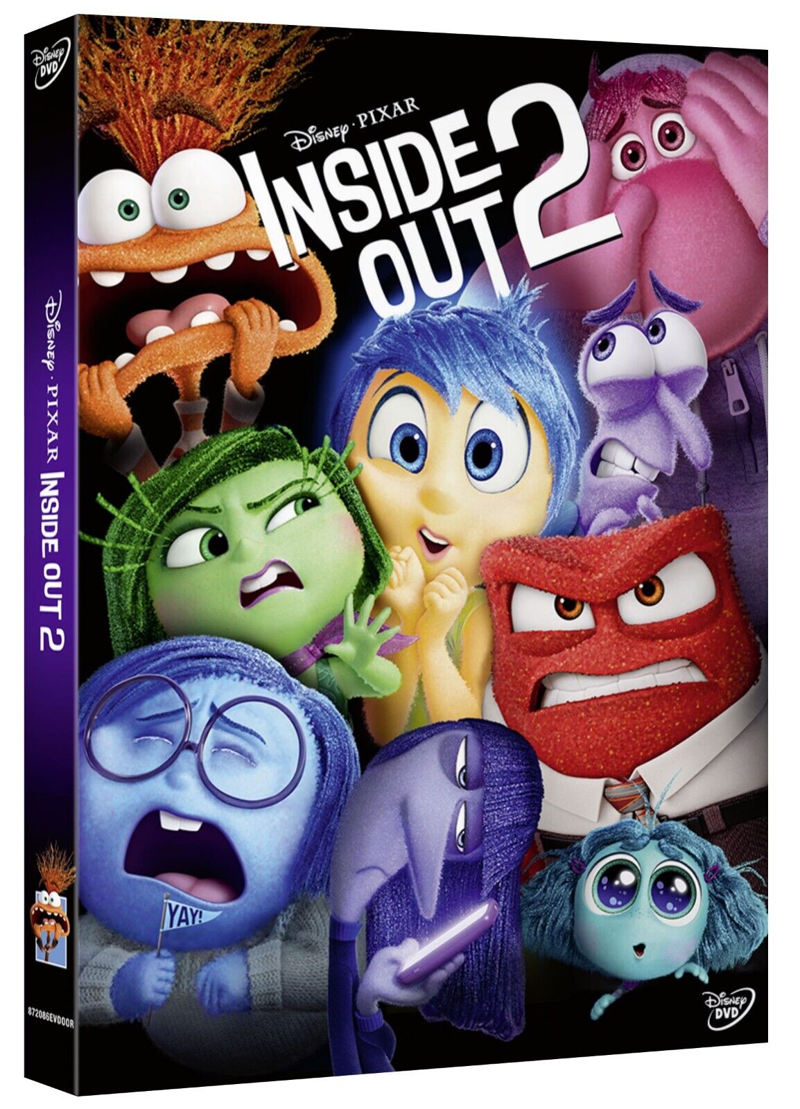 Cartoni aninati - INSIDE OUT 2 -DVD NUOVO SIGILLATO 2024 PREORDINE DAL 9 OTTOBRE