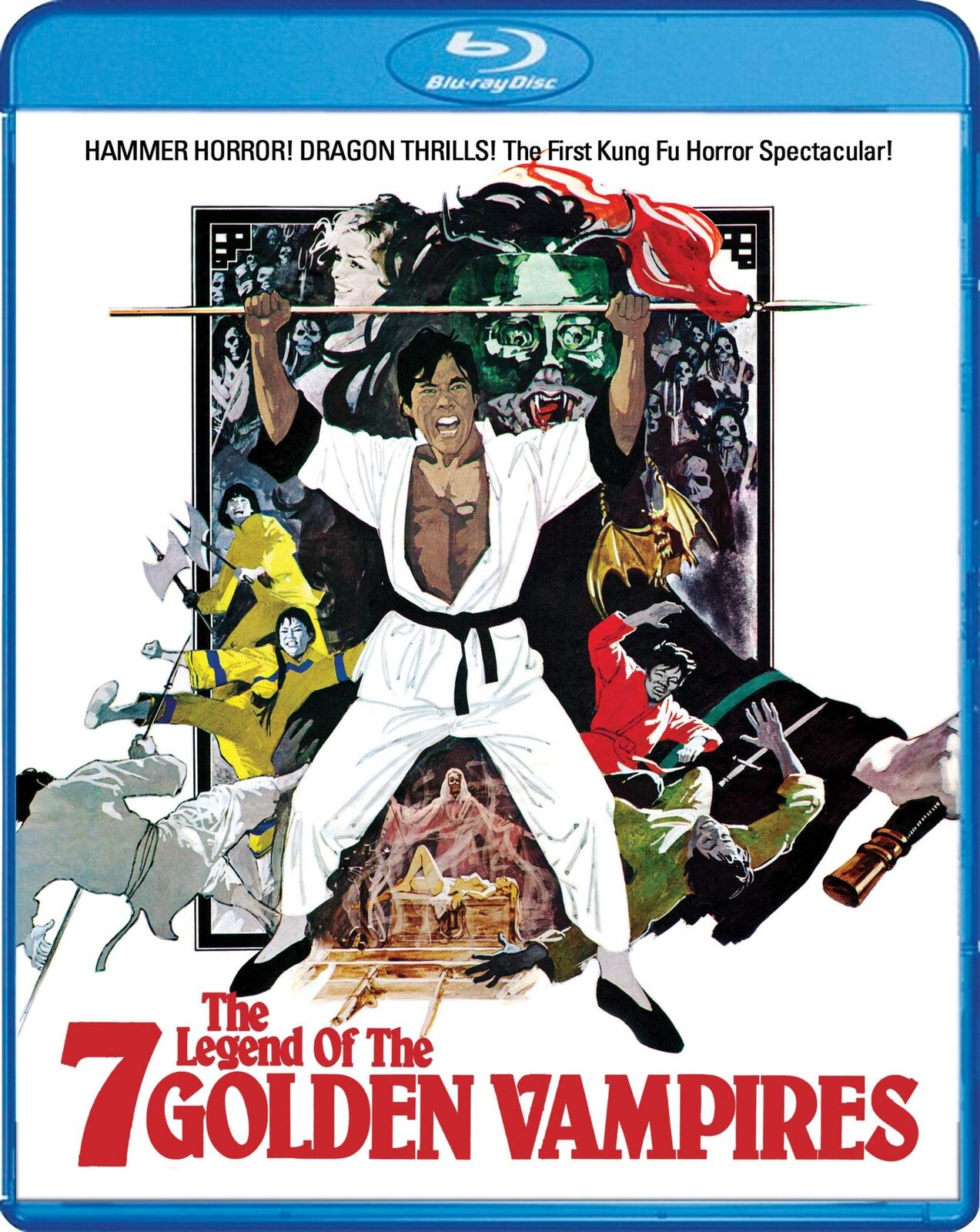 The Legend Of The 7 Golden Vampires (Blu-ray) Peter Cushing David Chiang