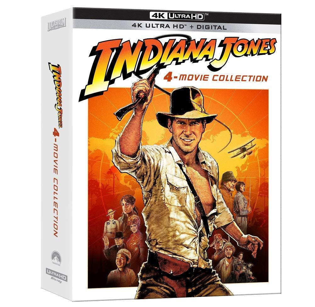 INDIANA JONES 4 MOVIE COLLECTION (Blu-ray)
