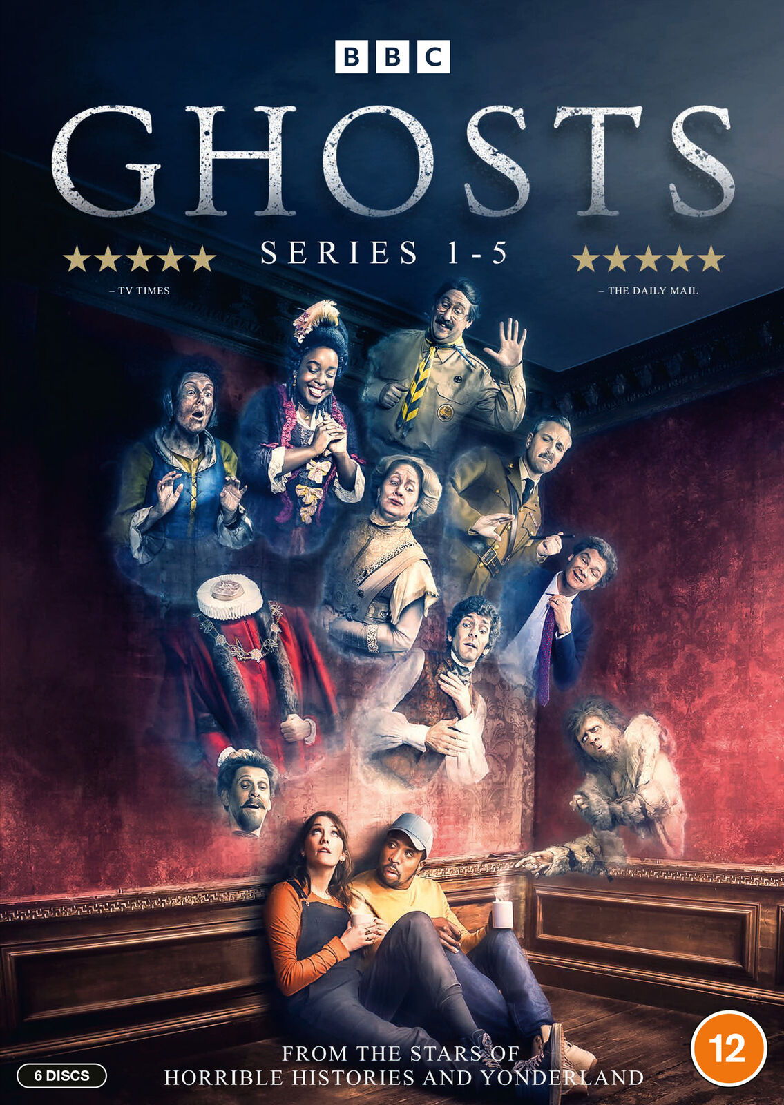 Ghosts: Series 1-5 (DVD) Ben Willbond Katy Wix Jim Howick Laurence Rickard