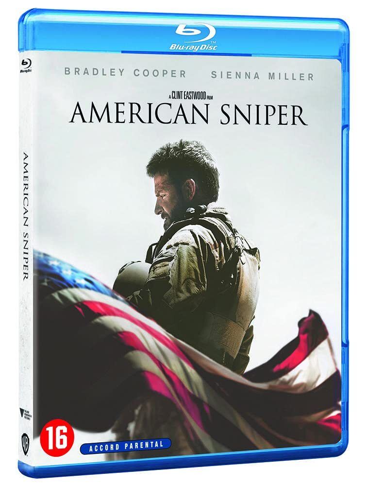 American Sniper (Blu-ray) Cooper Bradley Miller Sienna Grimes Luke