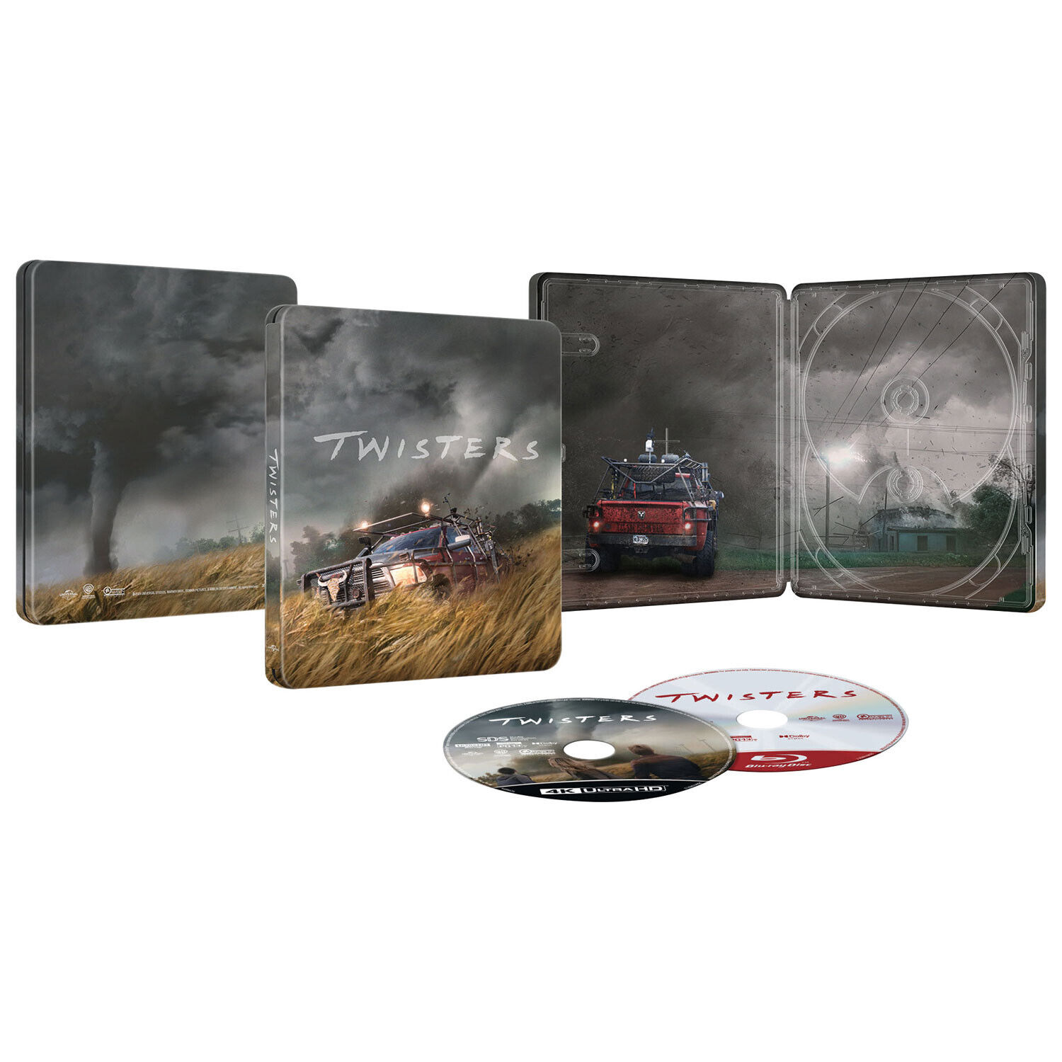Twisters (4K Ultra HD + Blu-Ray Disc - SteelBook)