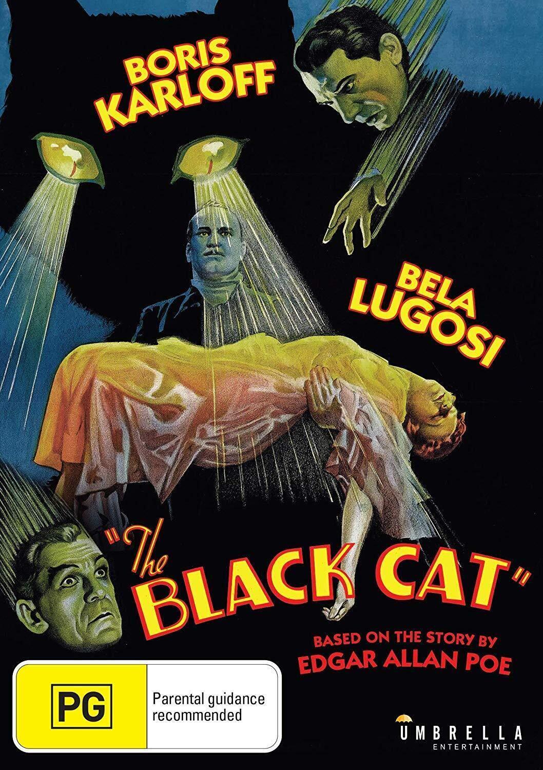 The Black Cat (DVD) Andy Devine Karloff Boris Karloff Bela Lugosi David Manners
