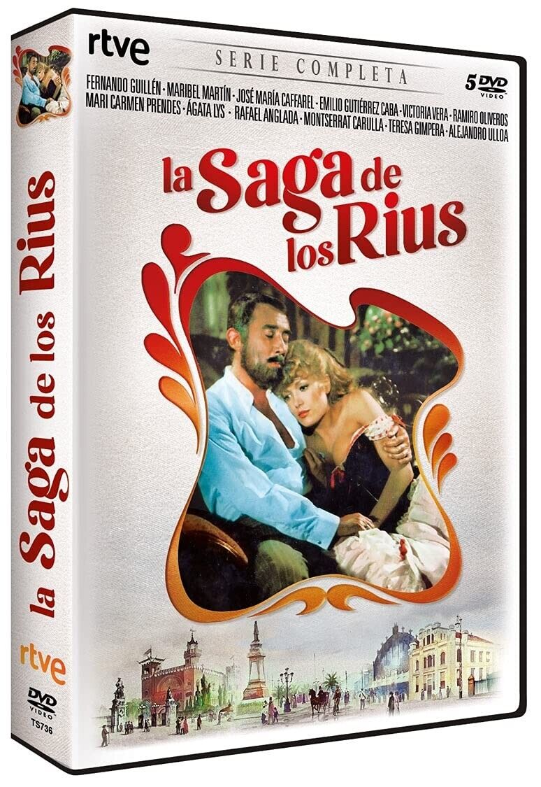 La Saga de los Rius Serie TV Pack 5 DVDs 1976 TVE [DVD]