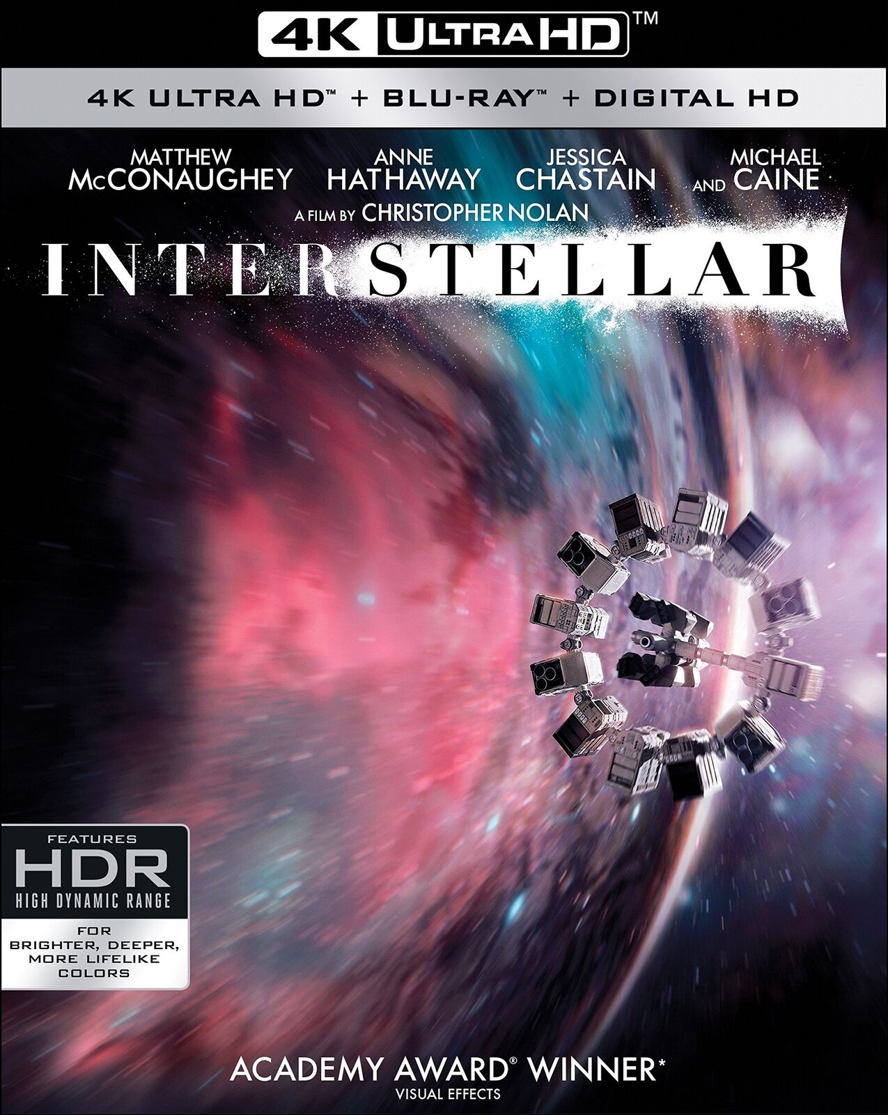 Interstellar (4K UHD + Blu-ray + Digital) (4K UHD Blu-ray) Jessica Chastain