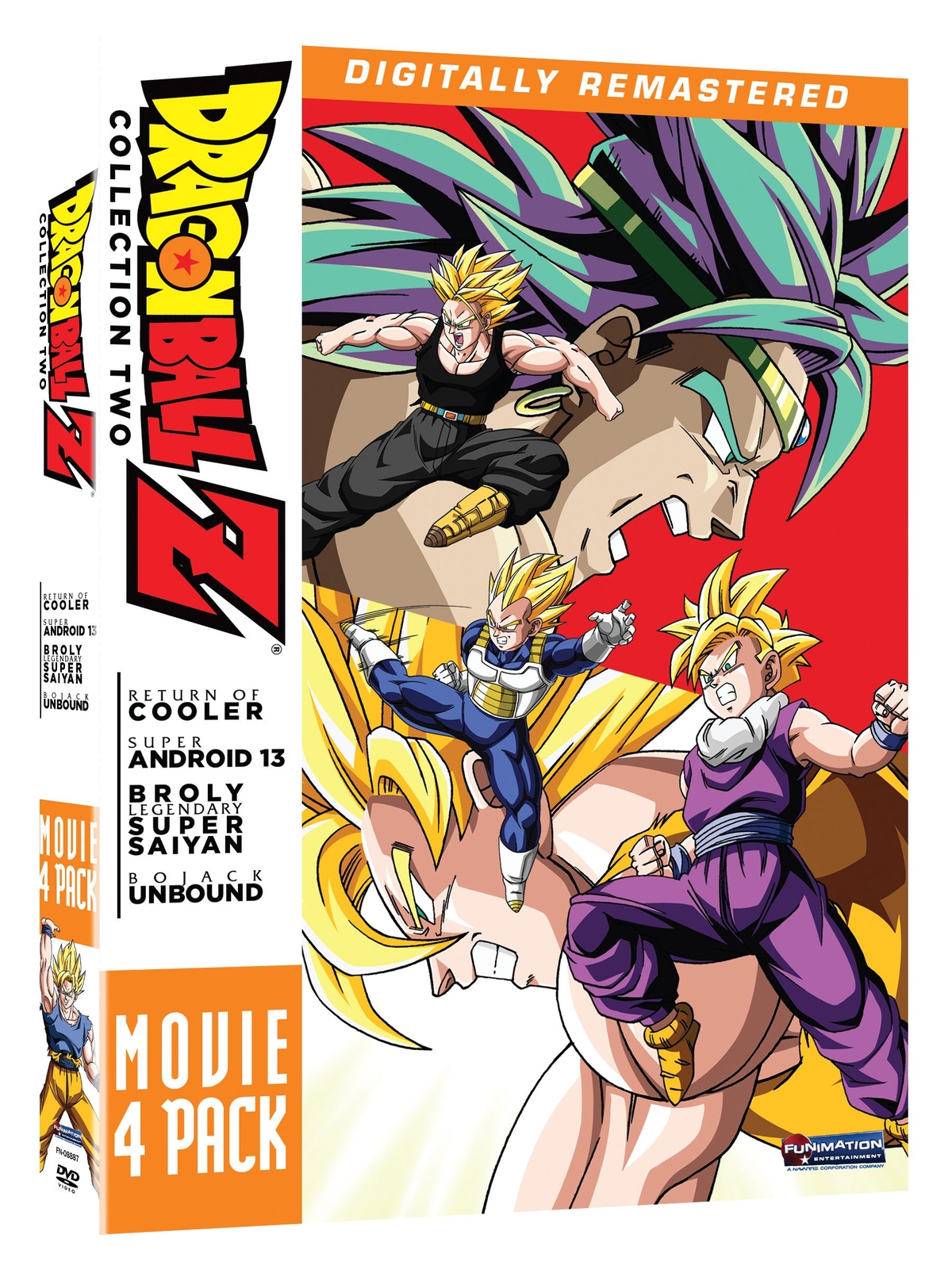 Dragon Ball Z - Movie Pack Collection Two (Movies 6-9) (DVD) Sean Schemmel