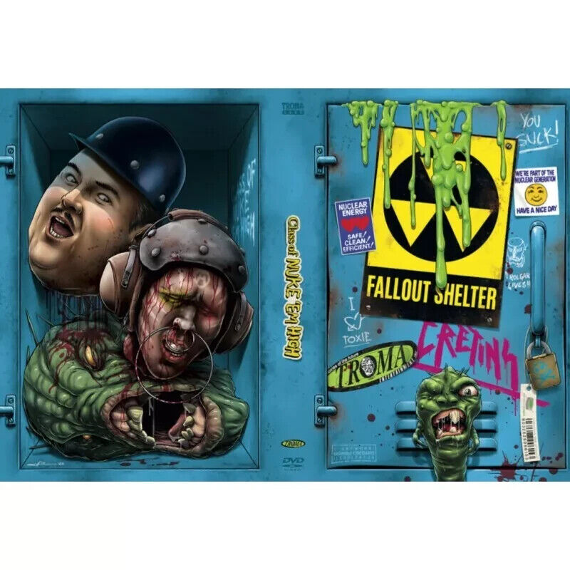Class of nuke' em High DVD Troma Lloyd Kaufman toxic avenger splatter horror