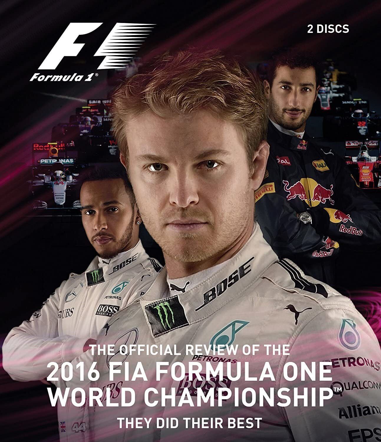 F1 2016 Official Review (Blu-ray) Lewis Hamilton Nico Rosberg