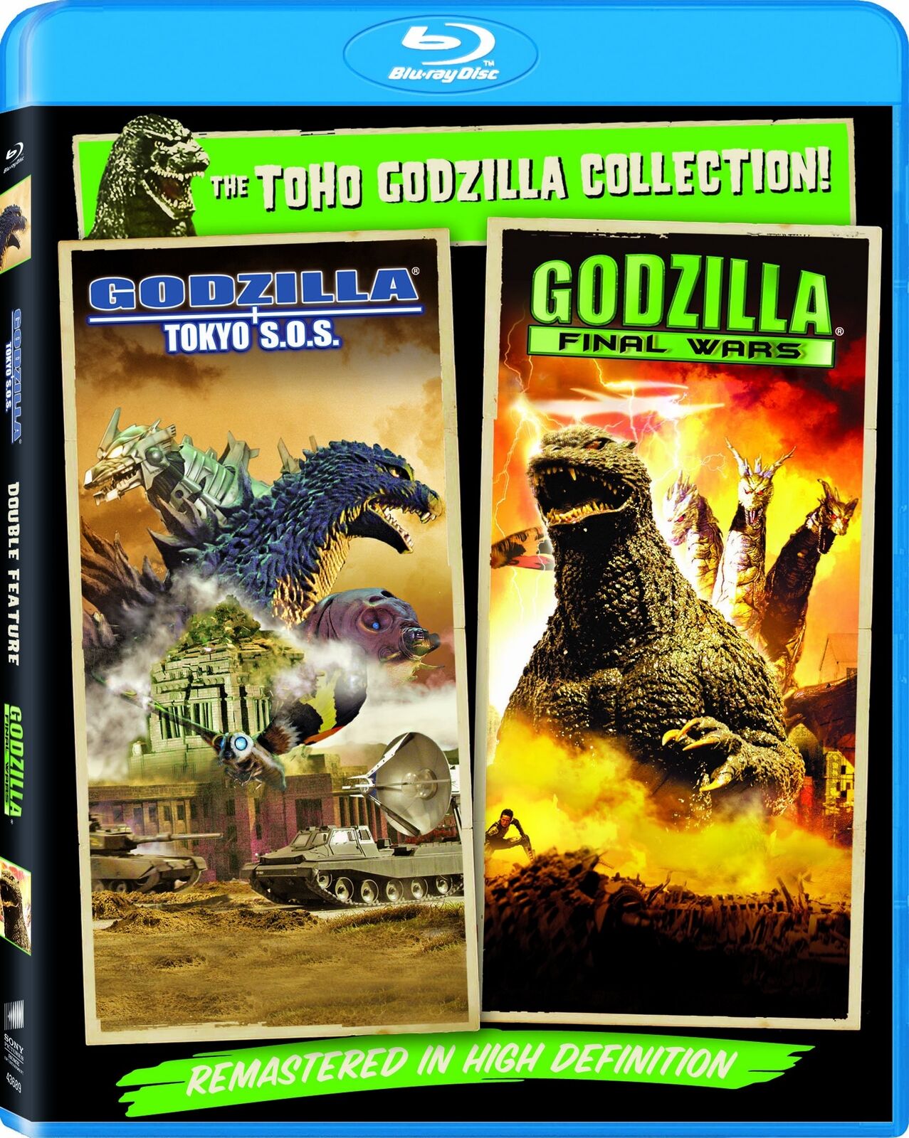 Godzilla: Final Wars / Godzilla: Tokyo S.O.S. (Blu-ray)