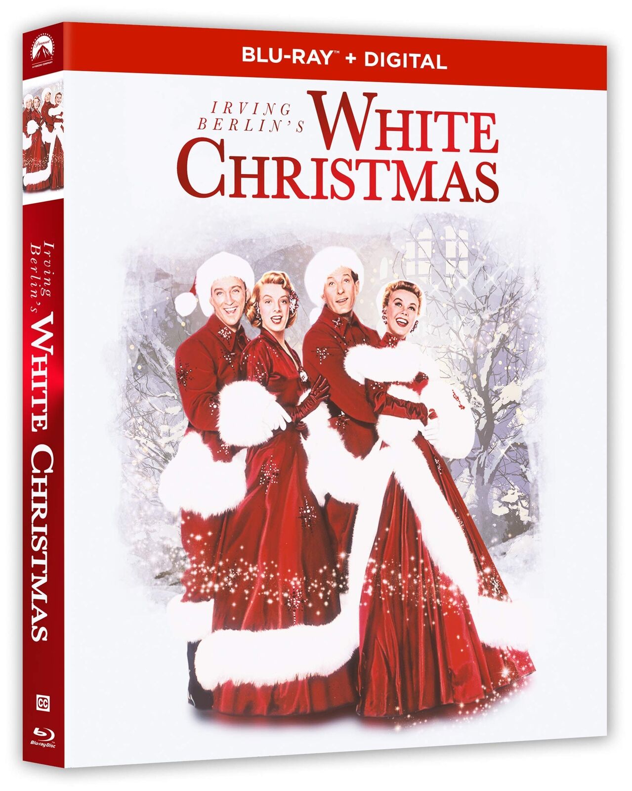 White Christmas (Blu-ray + Digital) (Blu-ray) Rosemary Clooney Bing Crosby