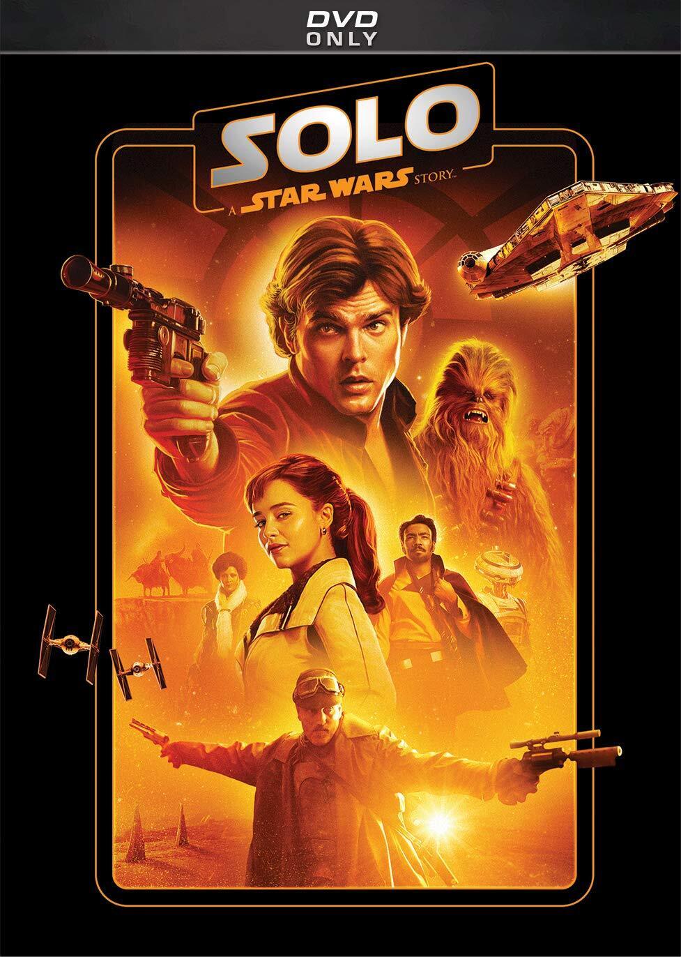SOLO: A STAR WARS STORY (DVD) Alden Ehrenreich Woody Harrelson Emilia Clarke