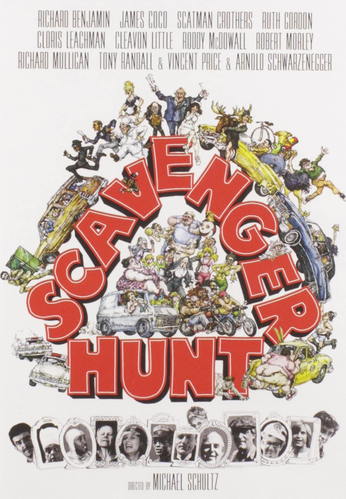Scavenger Hunt (DVD) Richard Benjamin James Coco Cloris Leachman Roddy McDowall