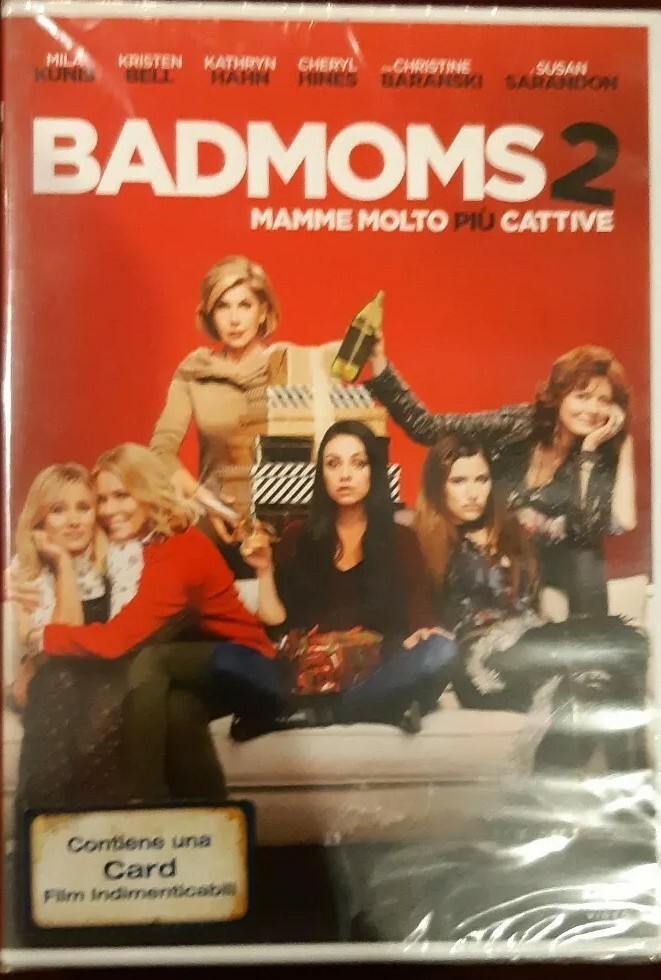 DVD BADMOMS 2 MAMME MOLTO PIÙ CATTIVE NUOVO SIGILLATO no EDICOLA
