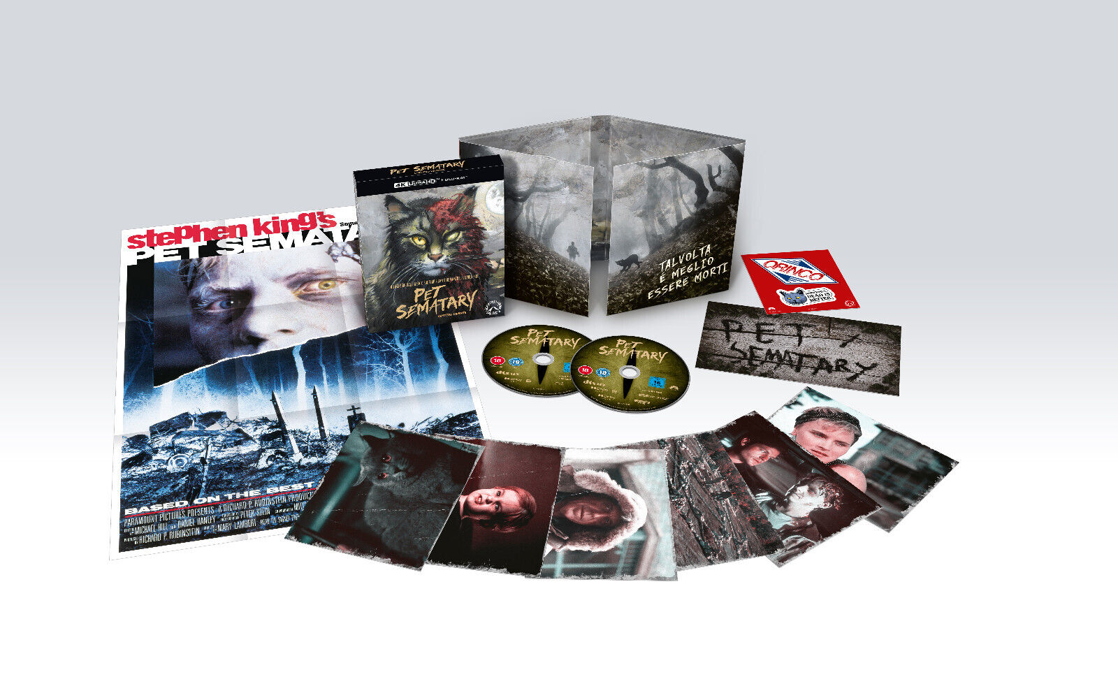Pet Sematary - Cimitero Vivente - Edizione Collector's (4K Ultra HD + Blu-Ray Di