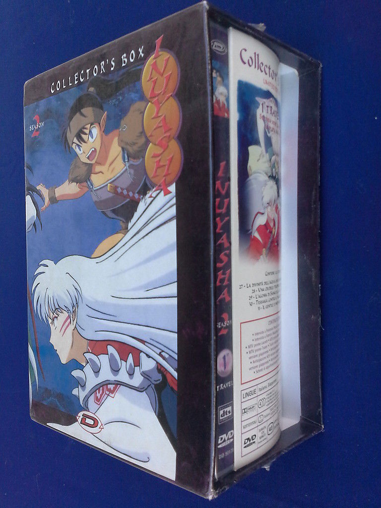 Inuyasha Season 2  Volume 1   DVD + Collector's Box   NUOVO SIGILLATO