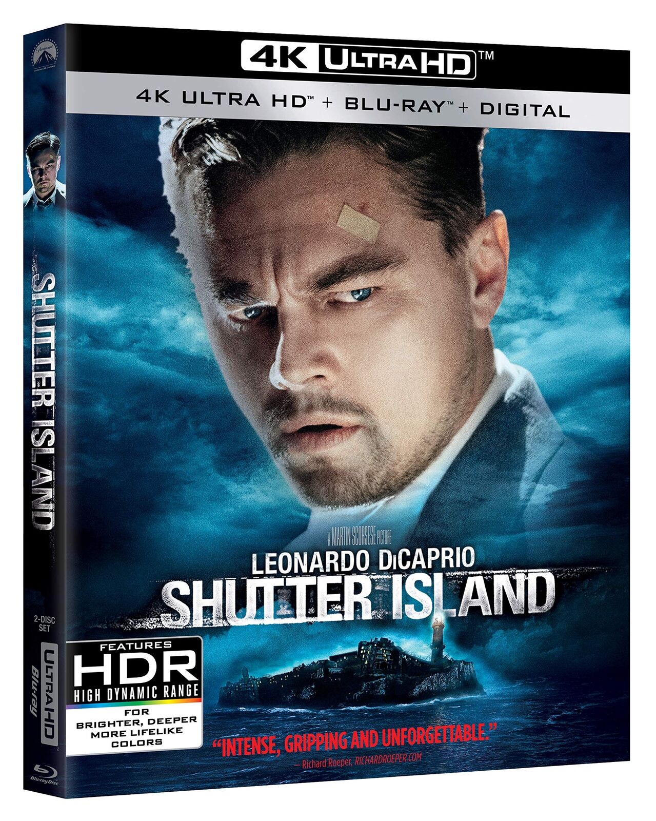 Shutter Island (4K UHD + Blu-ray + Digital) (4K UHD Blu-ray) Leonardo DiCaprio