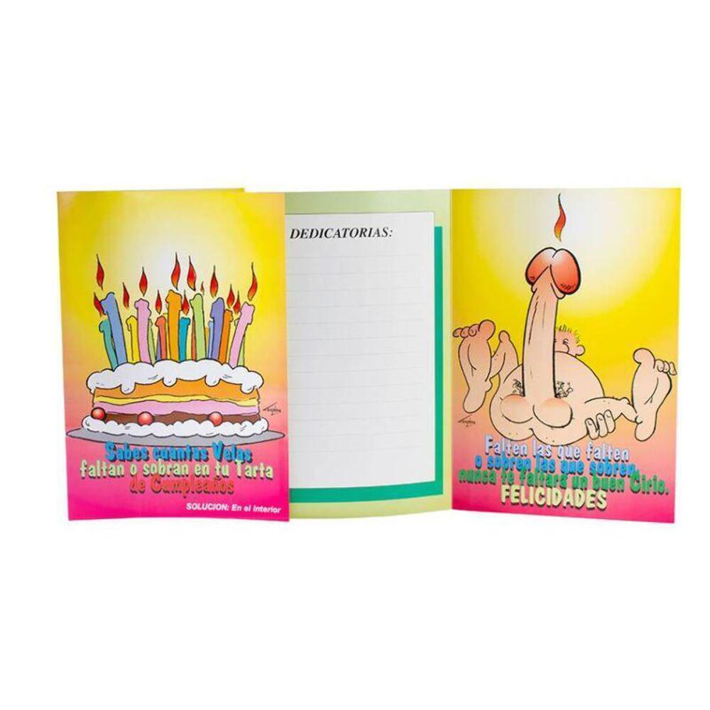 Biglietto Compleanno Sexy - Femarvi, Regali Piccanti