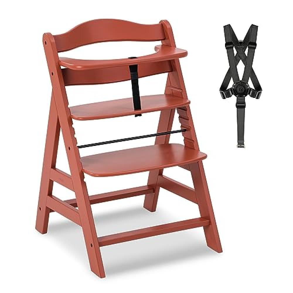 hauck Seggiolone Pappa in Legno Alpha+ - Seggiolone Evolutivo da 6 mesi fino a 9