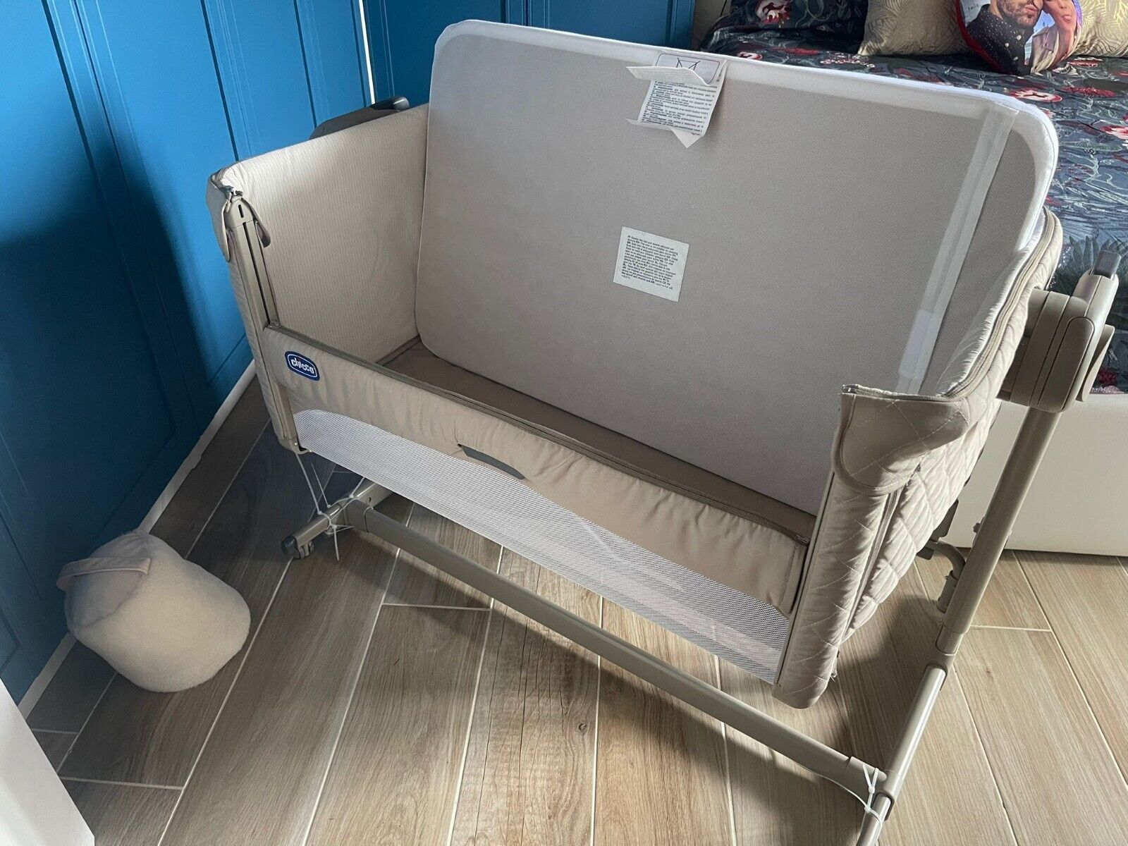 CHICCO Next2Me Magic - Culla co-sleeping -dondolo - con materasso - usata
