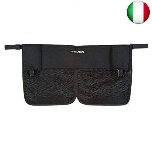 Maclaren - Organizer doppio universale per passeggini, Per tenere gli accessori