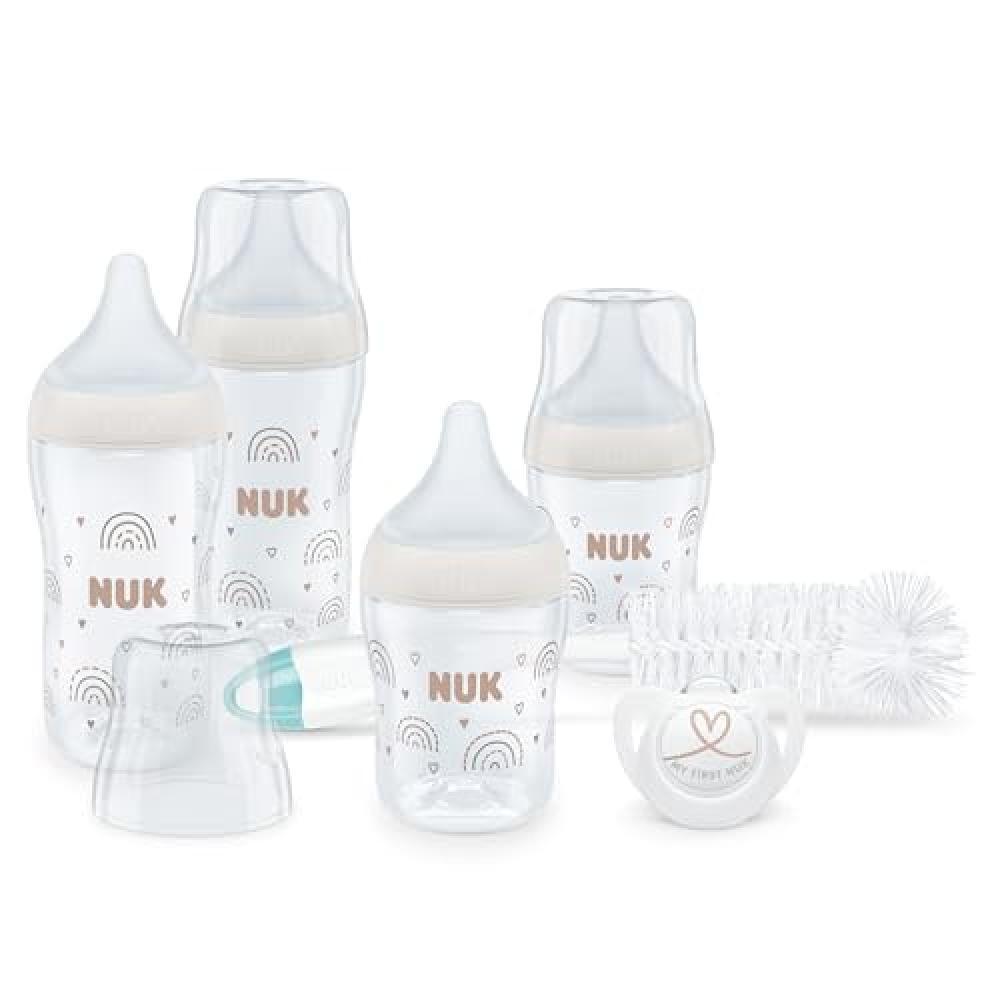 (TG. Perfect Start Set) NUK Confezione biberon Perfect Match Perfect Start, 0-6+