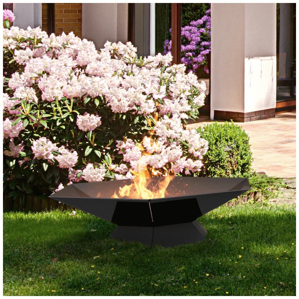 Braciere KRATKI GOBLET 69,5x60,2x18 cm Fuoco da giardino in acciaio