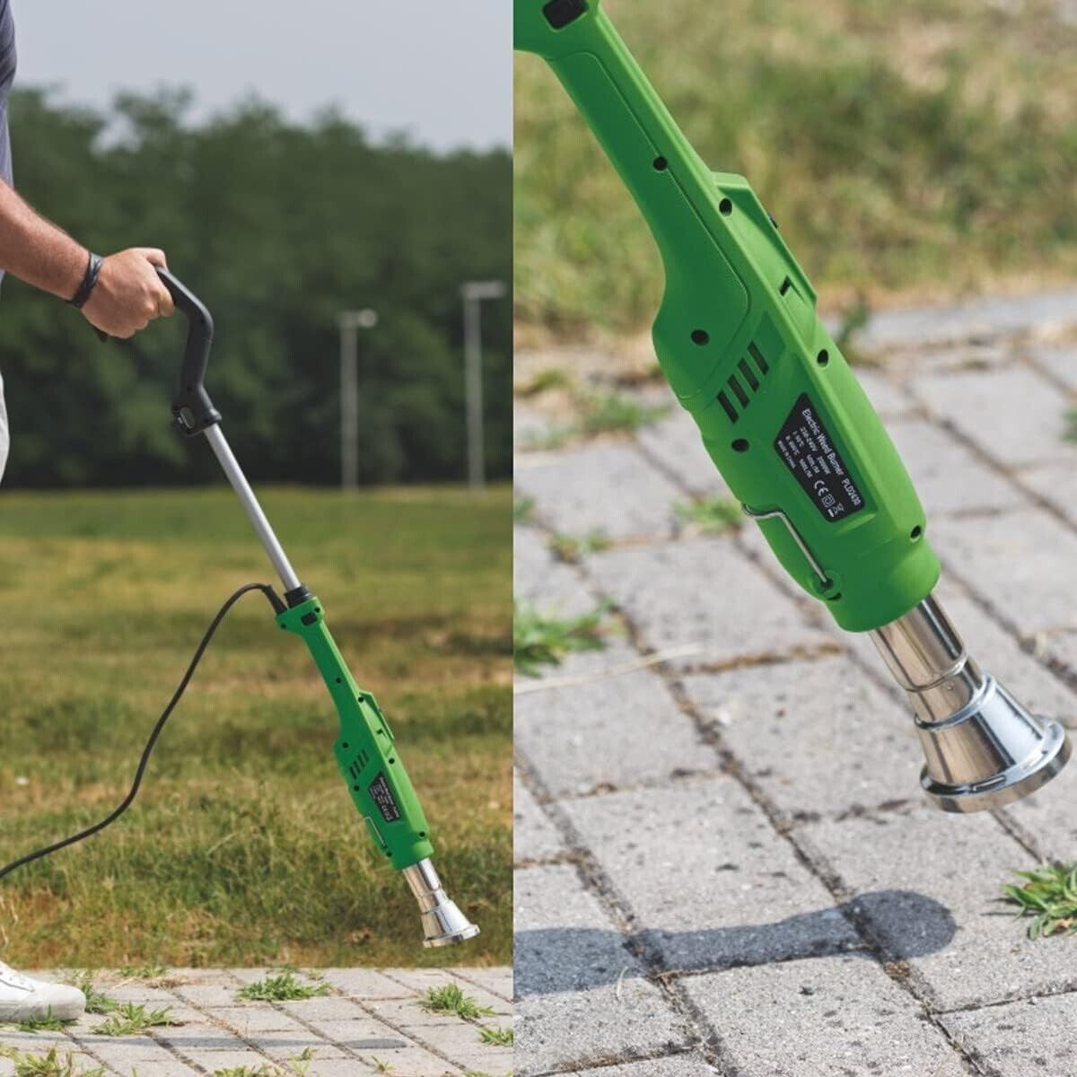 DISERBANTE ELETTRICO DISERBO TOTALE ERBICIDA NATURALE ECOLOGICO BRUCIAERBA 2000W