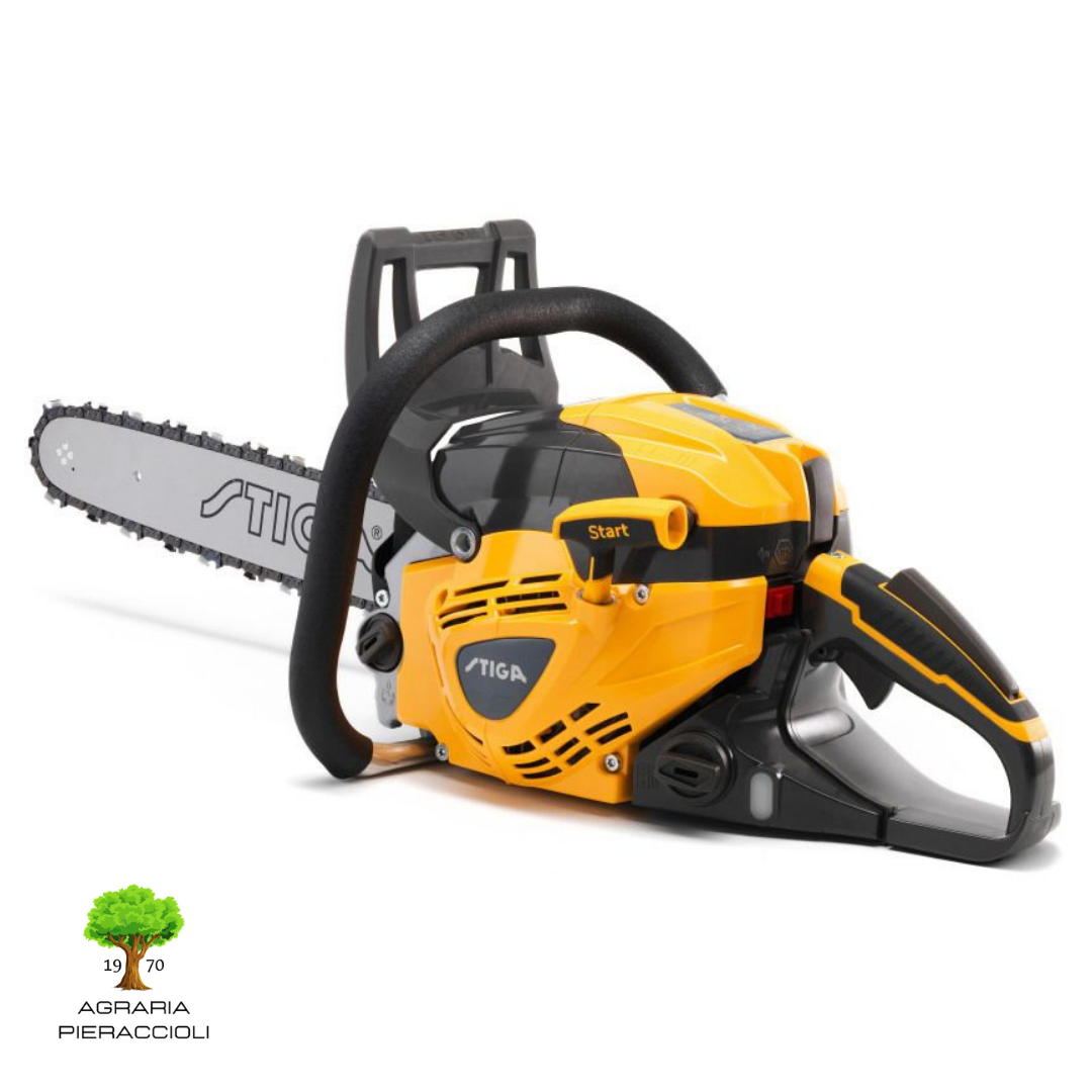 MOTOSEGA A SCOPPIO STIGA SP 466 (18") DA 46,5cc 2,1Kw LUNGHEZZA LAMA 45 cm