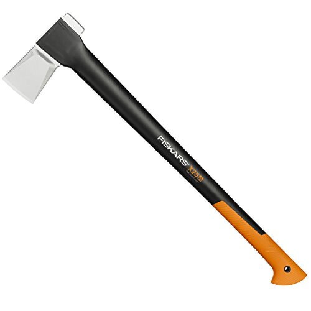 (TG. X25 (Lunghezza: 77 cm)) Fiskars Ascia da Spacco Xl X25, Nero/Arancione, (Lu