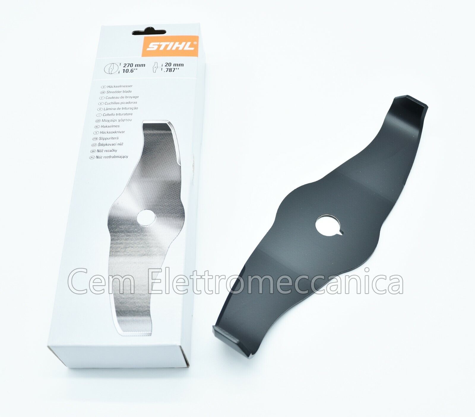 Coltello trituratore SHREDCUT 270 mm Stihl - lama per FS 410 decespugliatore