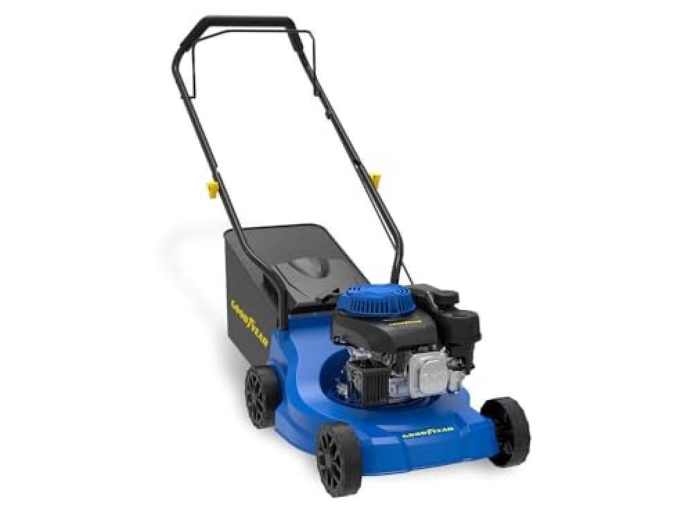 (TG. Cortacésped 39 cm Ancho) Goodyear Tosaerba a benzina OHV 4T - 132 cc, 2,5