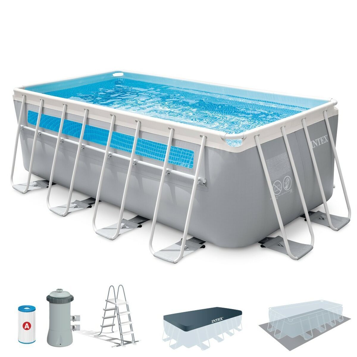 Piscina Smontabile Intex 400 x 122 x 200 cm