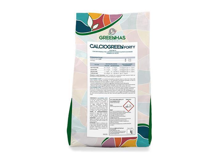 Calciogreen Forty (Ossido di calcio) (5 kg), concime idrosolubile per piante e f