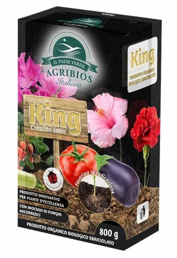 Concime Granulare King Crescita Sana Agribios 800gr