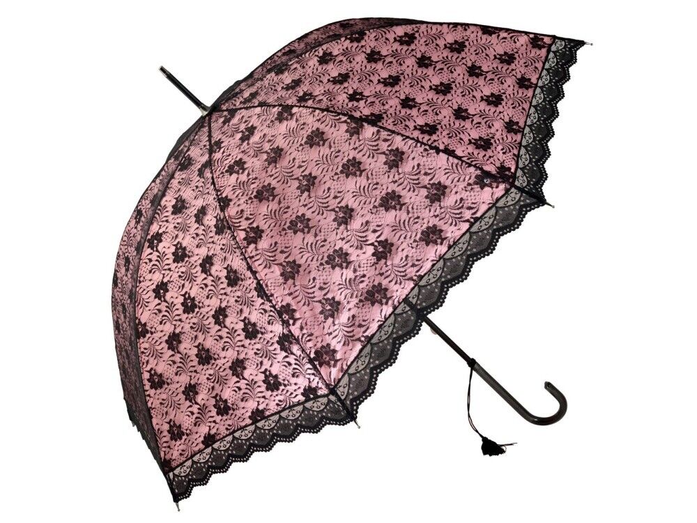 Ombrello Meccanico Belle Epoque Rosa H&H