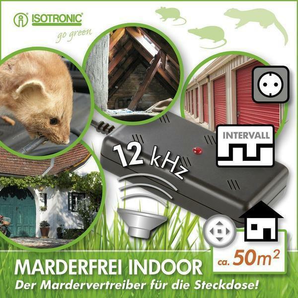 Repellente ultrasuoni contro martore / faine / mustelidi / donnole / tassi - ...