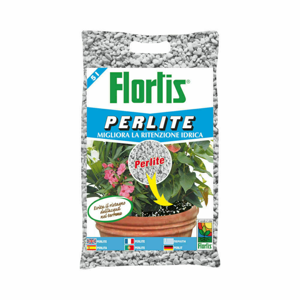 PERLITE IN SACCO - LITRI 5 - AGRIPERLITE FLORTIS