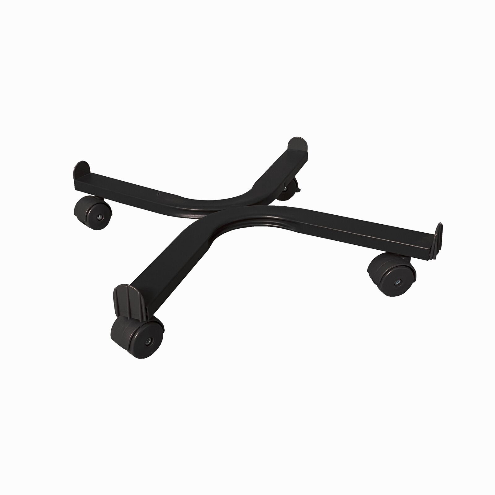 Carrello Porta Piante Linea Speedy Circolare Diam 40 Nero Tecnokit