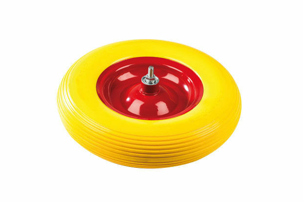 Ruota per carriola 4.80/4.00-8 antiforatura con cerchio