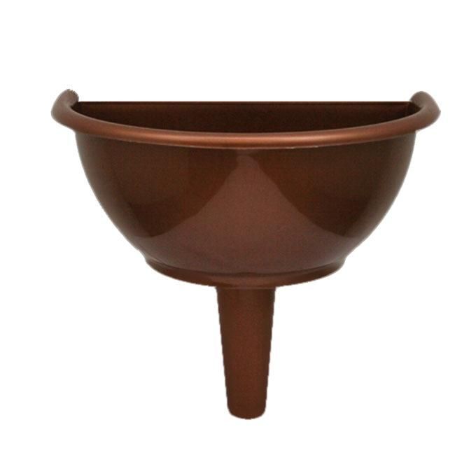 Erba Vaso Loculi Plastica Rame 20x25cm 8021791001405