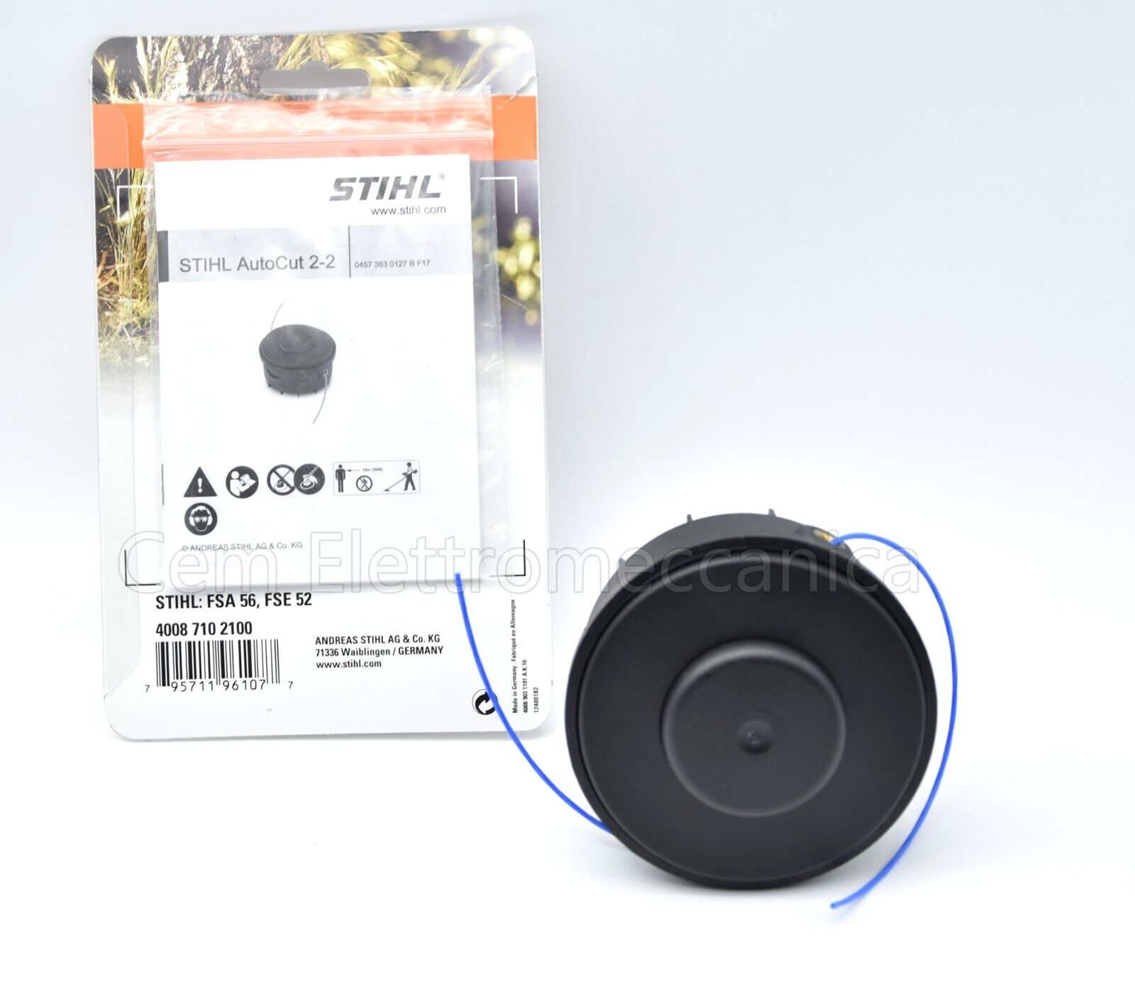 Testina Stihl AutoCut 2-2 - Testa falciante decespugliatore per FSA 56 FSE 52