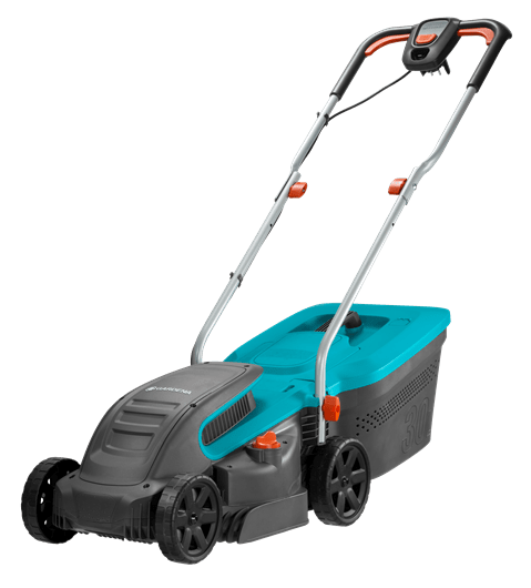 Rasaerba elettrico PowerMax Gardena 1200/32 a spinta scarico posteriore + cesto