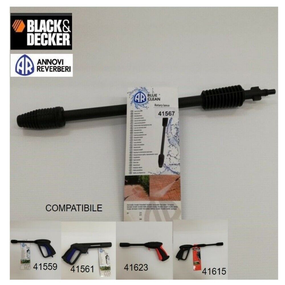 LANCIA TURBO REGOLABILE IDROPULITRICE RICAMBI ACCESSORI B&D A. REVERBERI 41567