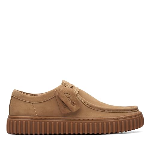 Clarks Originals Uomo Torhill Lo Suede Dark Sand Scarpe 44 Eu