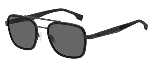 Hugo Boss Boss 1486/S Occhiali Da Sole Da Uomo Nero Opaco