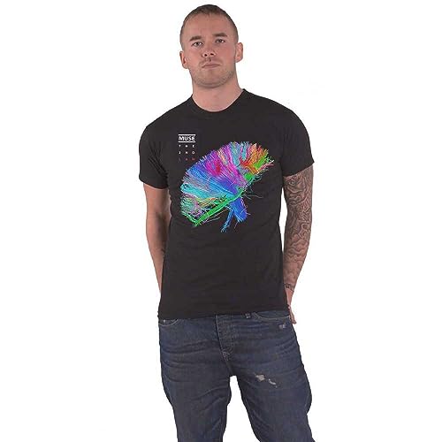 Muse Unisex T-Shirt: 2Nd Law Album (Small) - Xx-Large - Black - Unisex