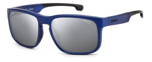Carrera Ducati Carduc 001/S Sunglasses, Tzq Blue Metalized, 57 Unisex