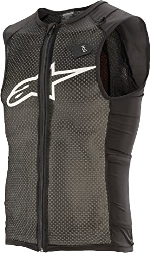 Alpinestar Gilet Di Protezione Paragon Plus, Nero/Bianco, L Unisex-Adulto